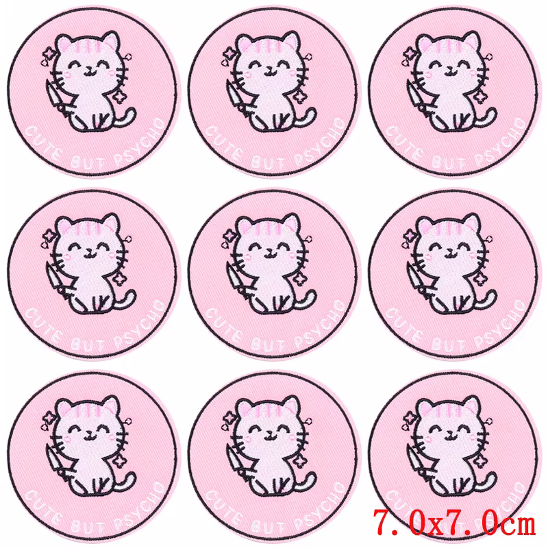 Parche gato Rana – planchado