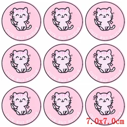 Parche termoadhesivo bordado gato y rana – Dibujo animal para ropa