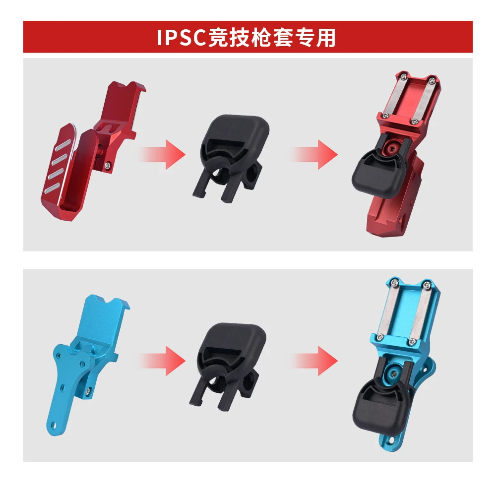 Soporte lumbar táctico IPSC con almohadilla anti-presión para cadera - imagen 4