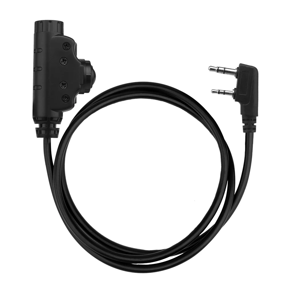 Adaptador PTT U94 para auriculares y emisoras Kenwood Baofeng