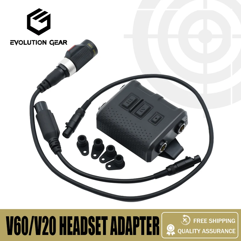 Auriculares tácticos comunicación PTT V20/V60 – Dual compatible K/ICON - imagen 4