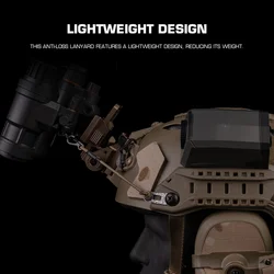 Correa antipérdida NVG Poseidon Defense para casco Fast