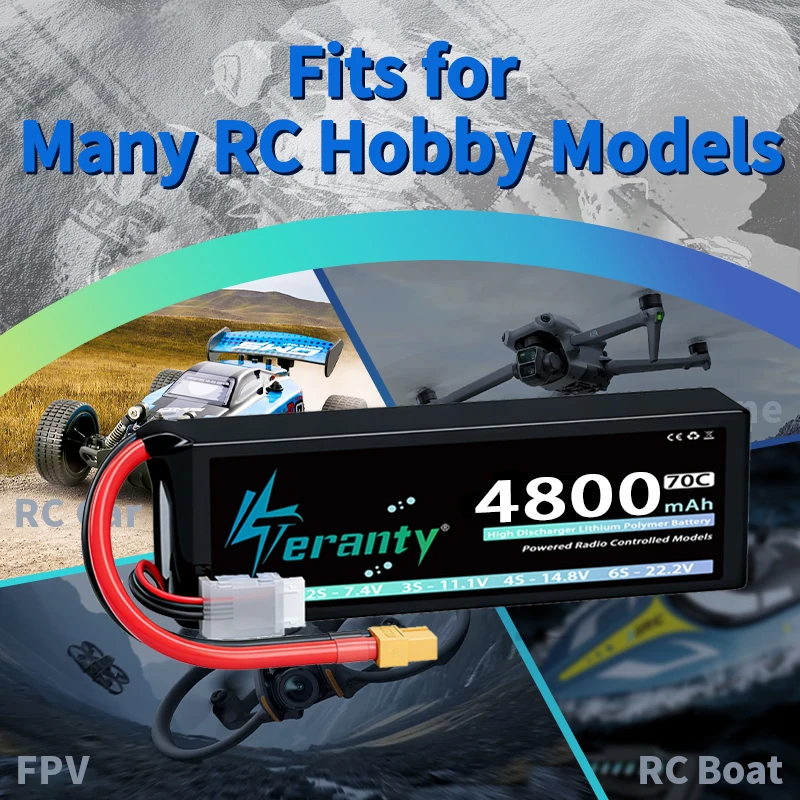 Batería LiPo 2S para RC y FPV