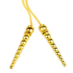 Galón con borlas doradas para uniforme del ejército alemán