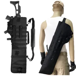 Funda táctica MOLLE larga para escopeta y rifle de hombro