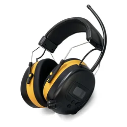 Protección auditiva auriculares radio AM/FM Bluetooth digital