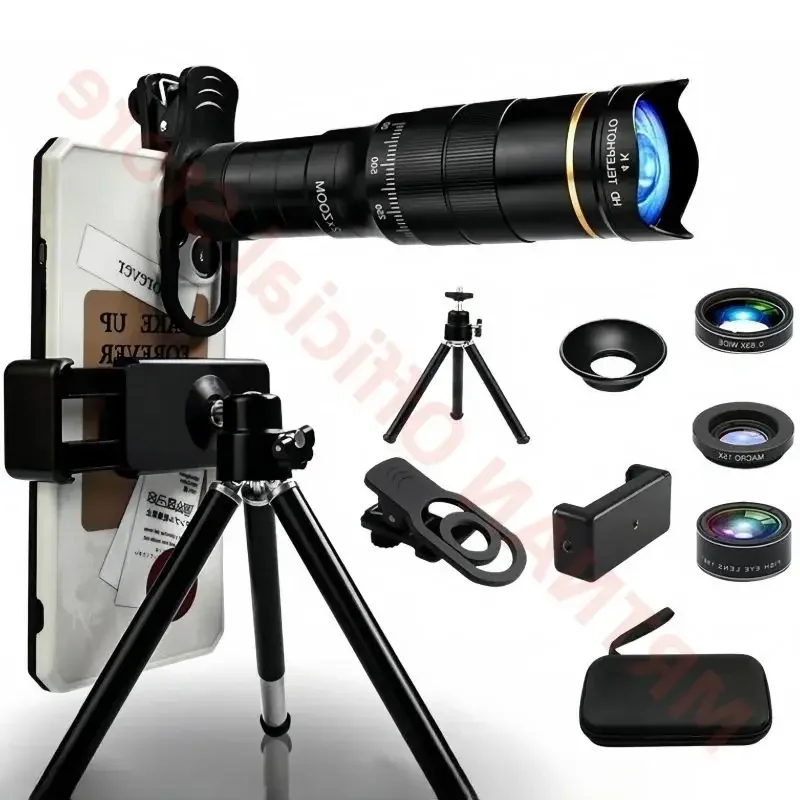 Telescopio monocular HD con zoom y trípode de metal para turismo - imagen 4