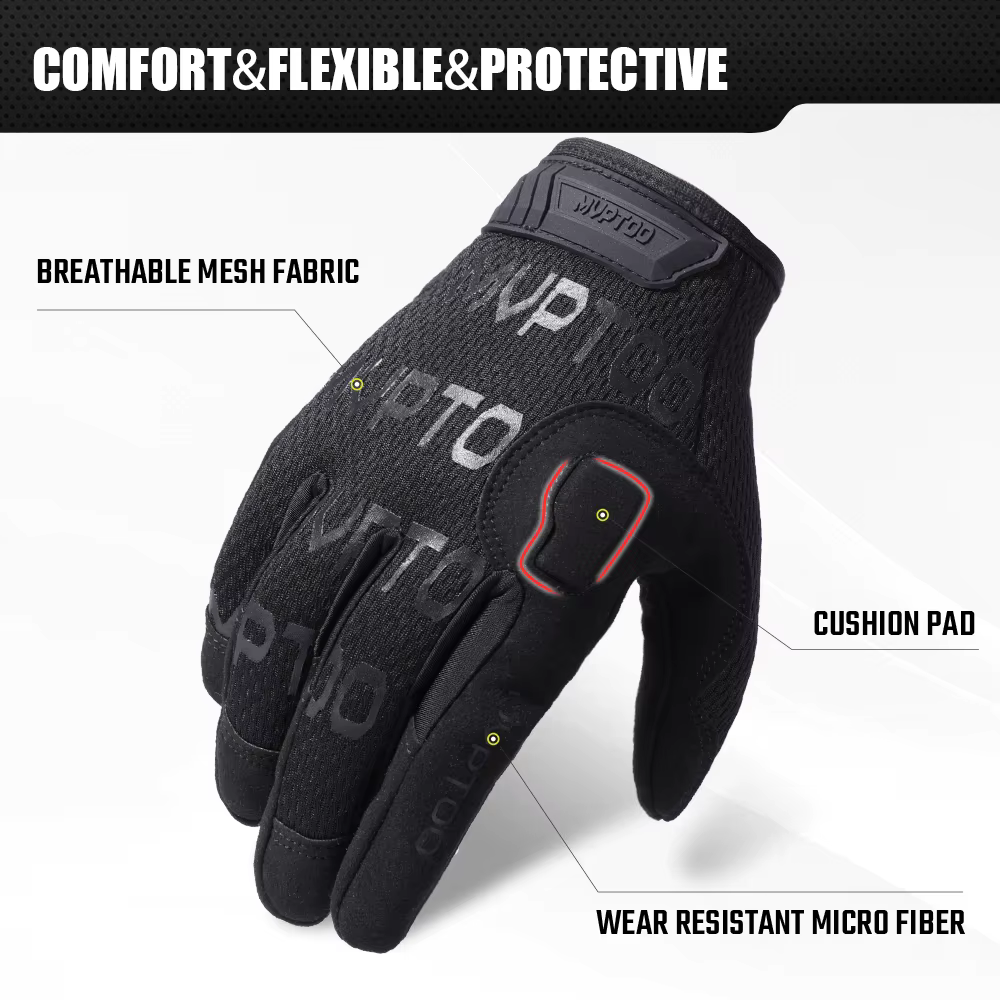 Guantes tácticos con pantalla táctil para Airsoft, tiro y caza - imagen 2
