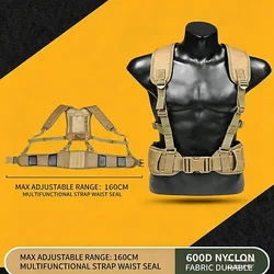 H-Harness arnés táctico de pecho MOLLE correa cruzada ajustable