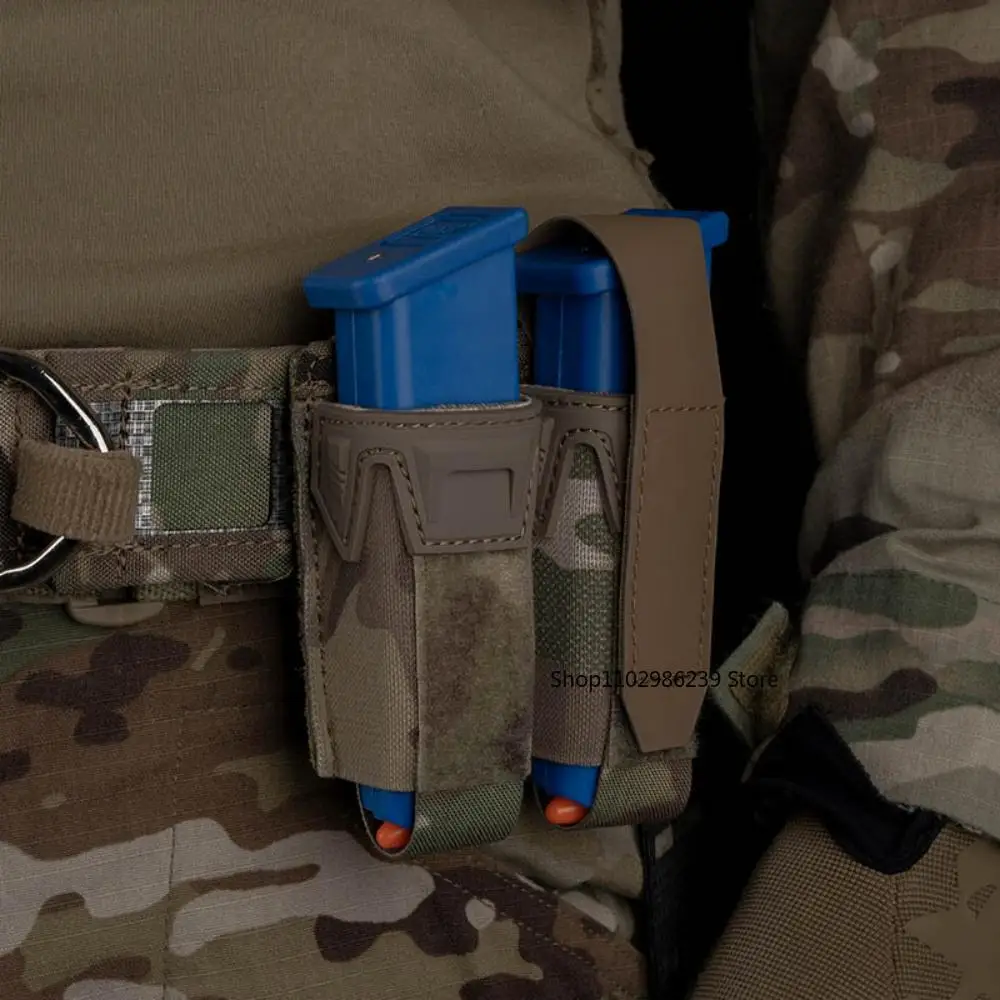 Portacargador MOLLE para pistola, individual o doble - imagen 4