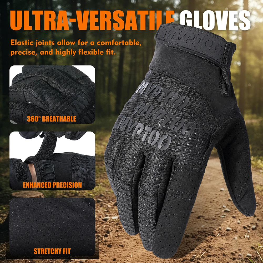 Guantes tácticos transpirables para hombre con pantalla táctil - imagen 4