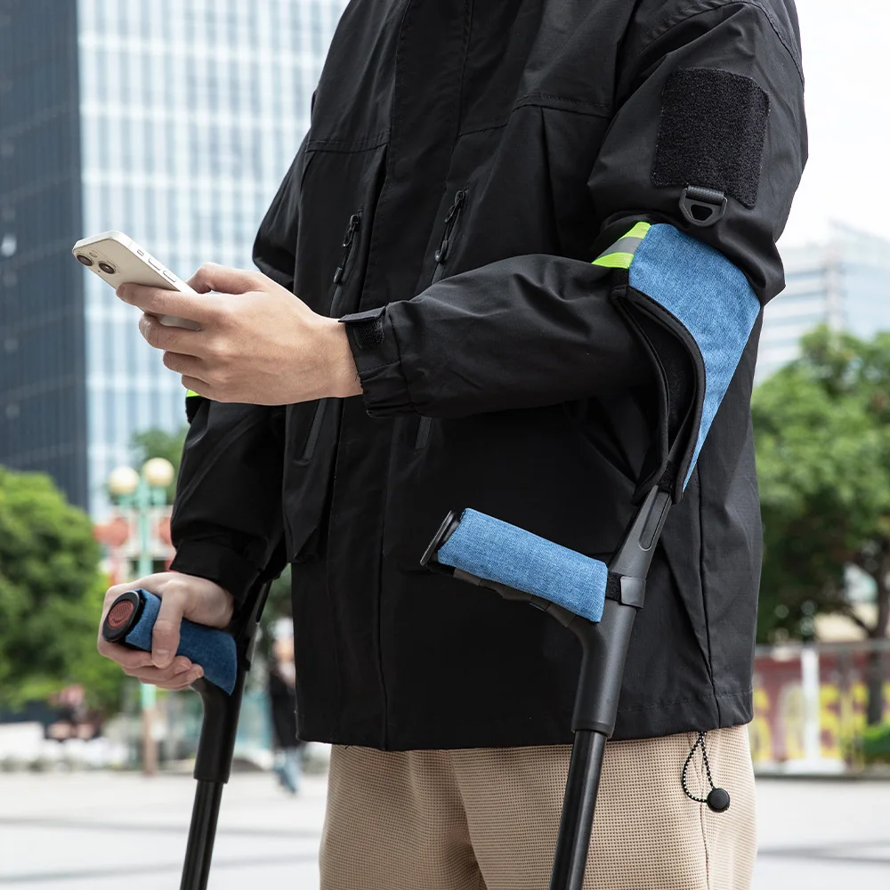 Funda para muletas antideslizante de espuma absorbente de impactos - imagen 5