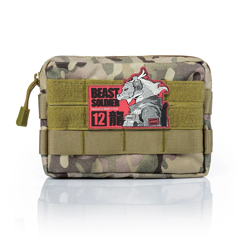 Insignia de moral PVC 3D para mochila y ropa