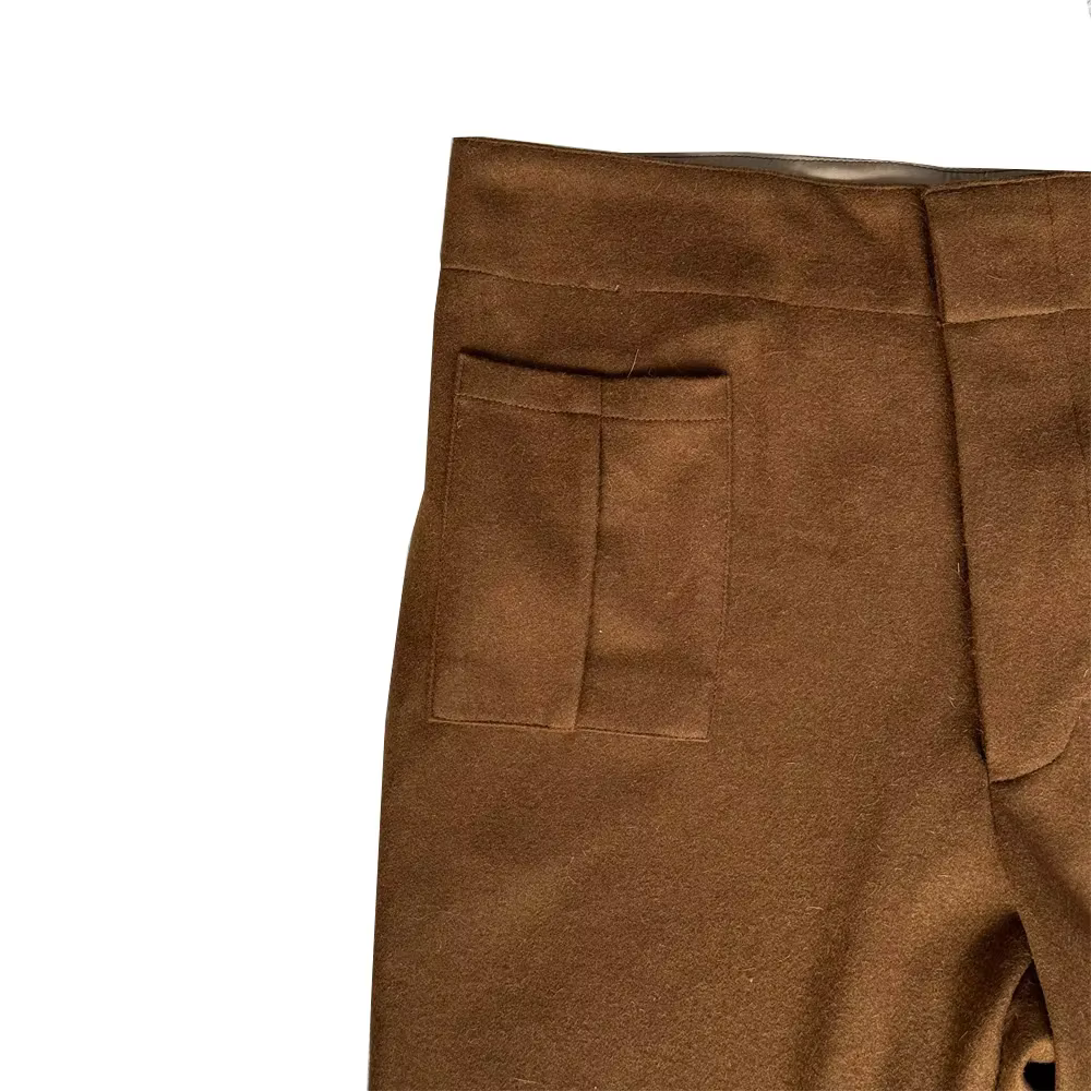 Pantalones tácticos de lana P37 vintage Segunda Guerra Mundial británicos - imagen 3