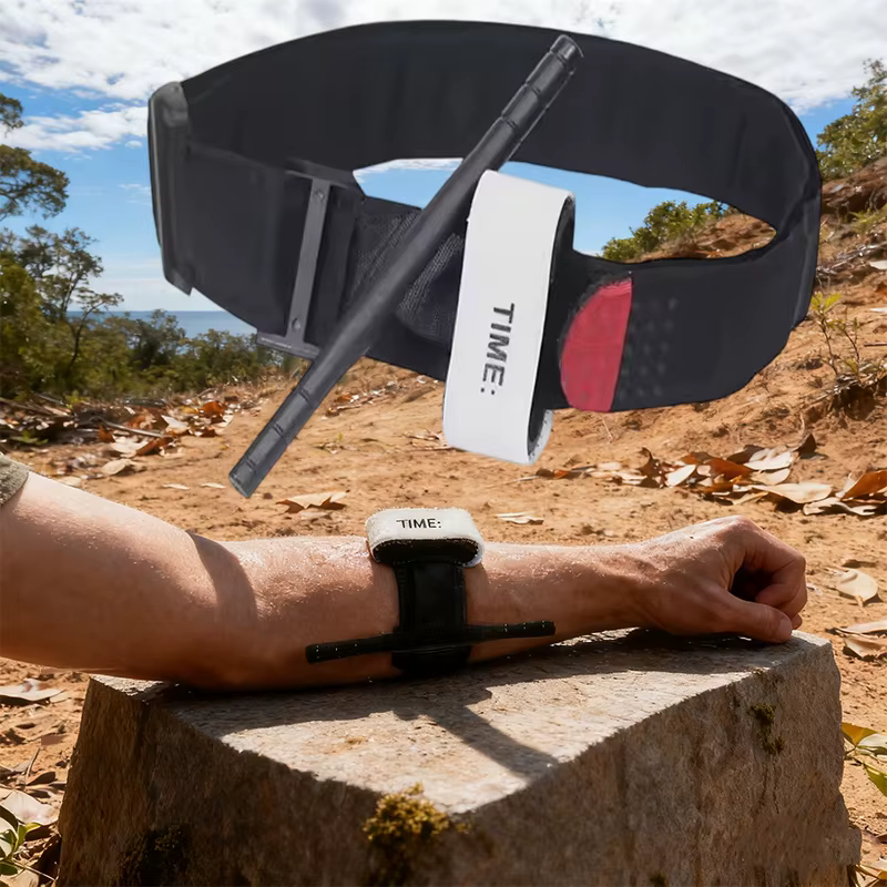 Torniquete táctico de emergencia para control de hemorragias