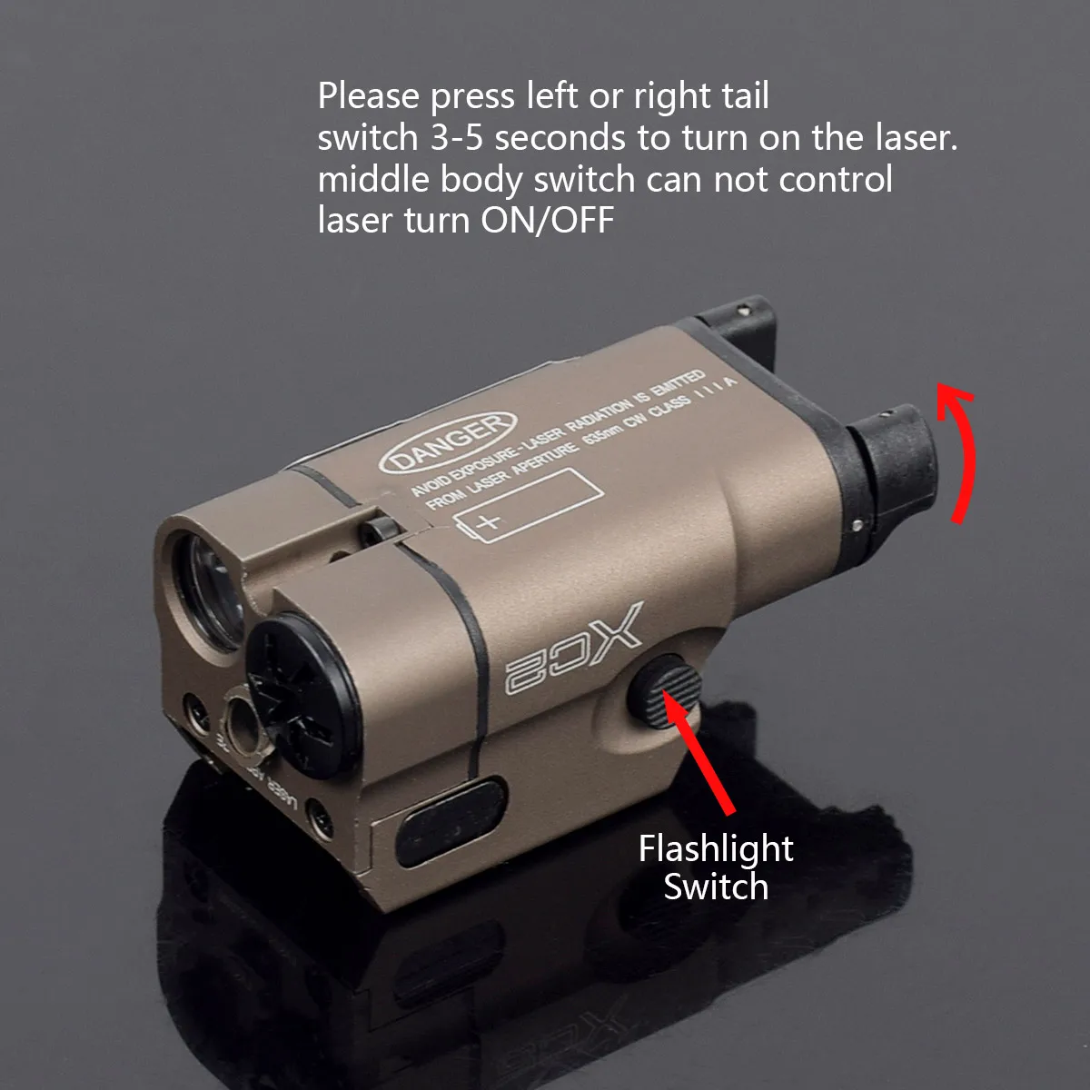 SureFire SF XC1 Linterna táctica compacta láser estroboscópica - imagen 4
