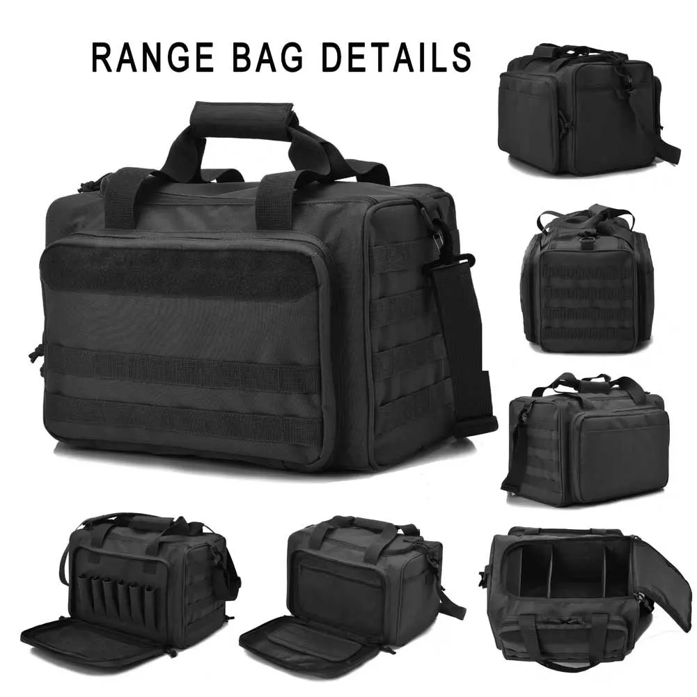 Bolsa táctica lona resistente pistola – Ideal para tiro deportivo