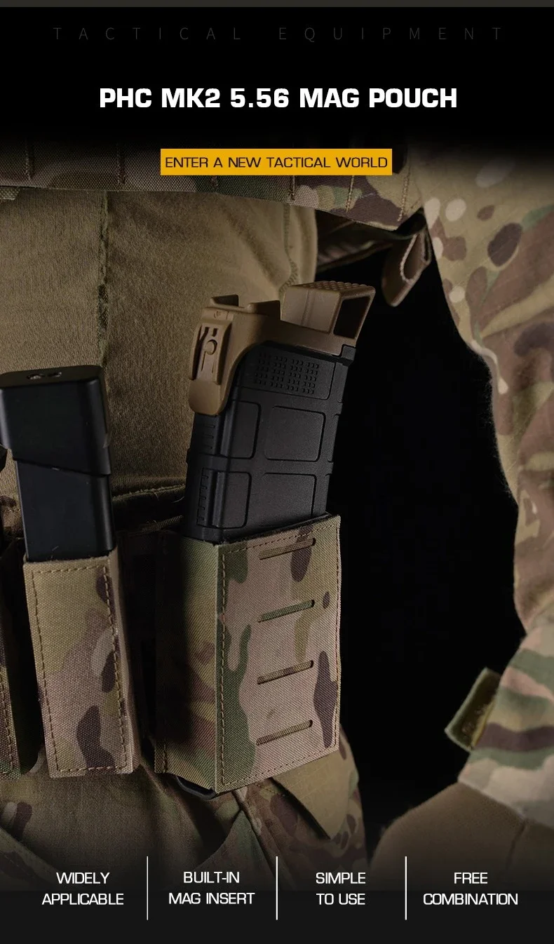 Funda táctica para cargador PHC MK2 5.56