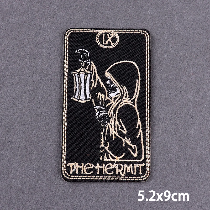 The Death parche bordado calavera para ropa y mochila – Apliques - imagen 4