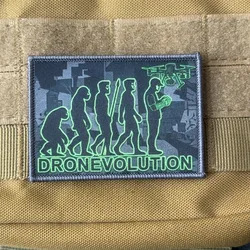 Dronevolution Parche táctico gancho y bucle para chaleco y gorra