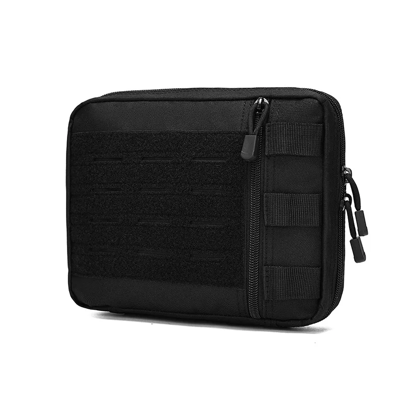Panel modular y sistema de anclaje tipo MOLLE