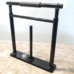 Máquina de ejercicio para antebrazos ajustable con agarre metálico