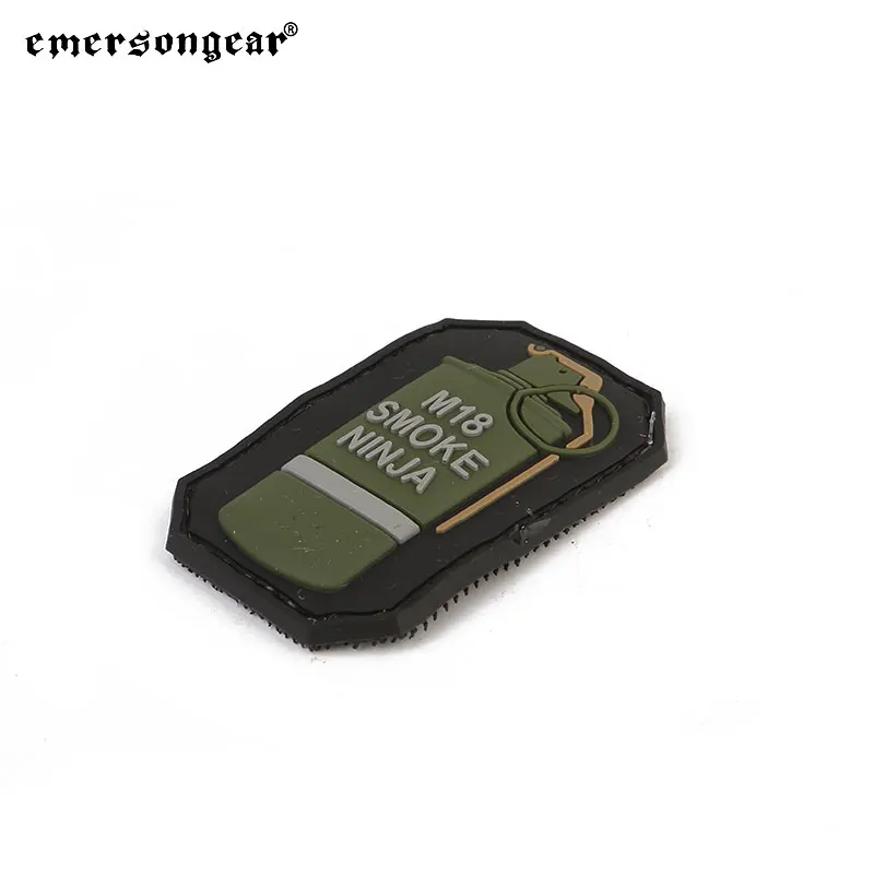 Emersongear Parches Tácticos M18 Granada Humo – Bolsa, Casco, Chaleco