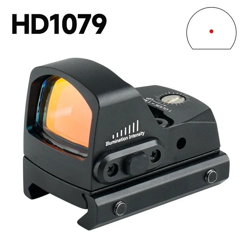 Mira Táctica HD1079 punto rojo compacto para riel Picatinny - imagen 3