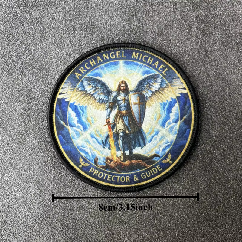 Parche táctico Michael de moral militar con velcro para brazalete - imagen 3
