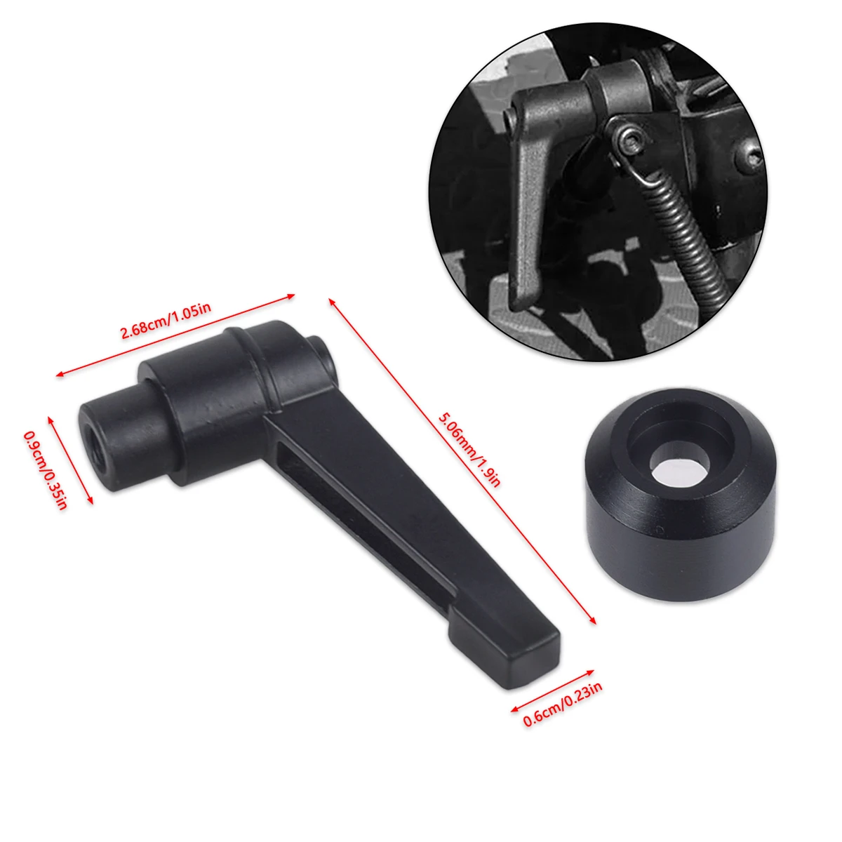 Adaptador Harris bípode rifle – Montaje giratorio táctico