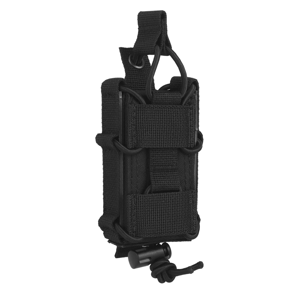 Bolsa táctica MOLLE para cargador de pistola, linterna y cuchillos - imagen 5