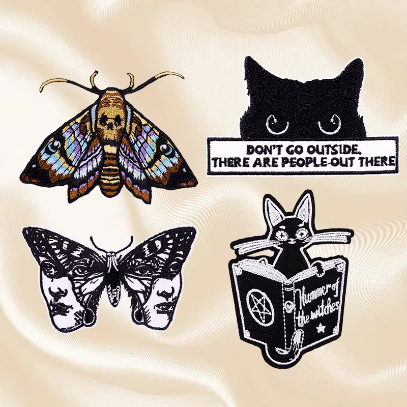 Parches bordados termoadhesivos animales – Para chaquetas de tela planchar o coser - imagen 3