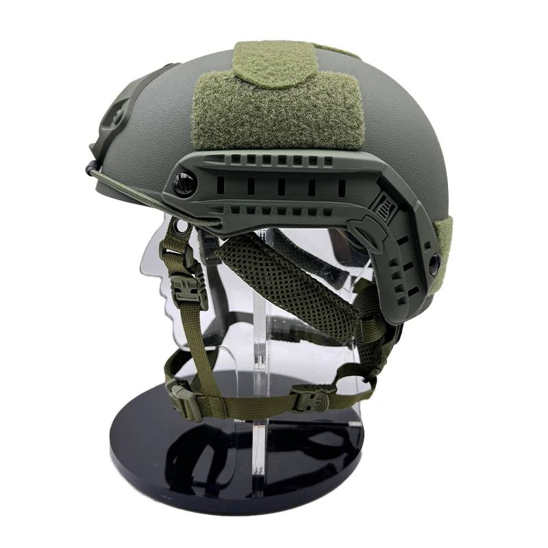 Casco táctico FAST ligero ABS ajustable para airsoft y paintball - imagen 4
