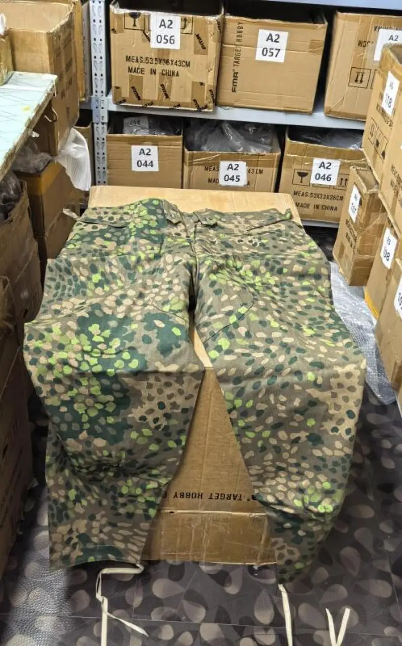 Uniforme M43 camuflaje DOT44 – camisa y pantalones para reenactación