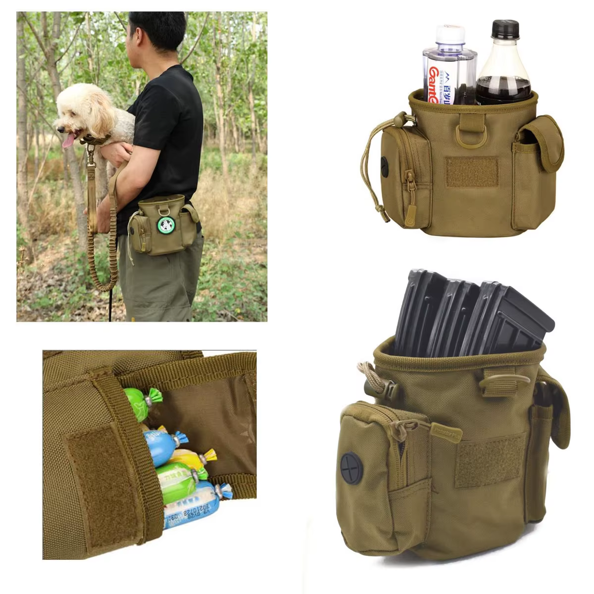 Bolsa táctica compacta con cordón para premios y entrenamiento - imagen 2