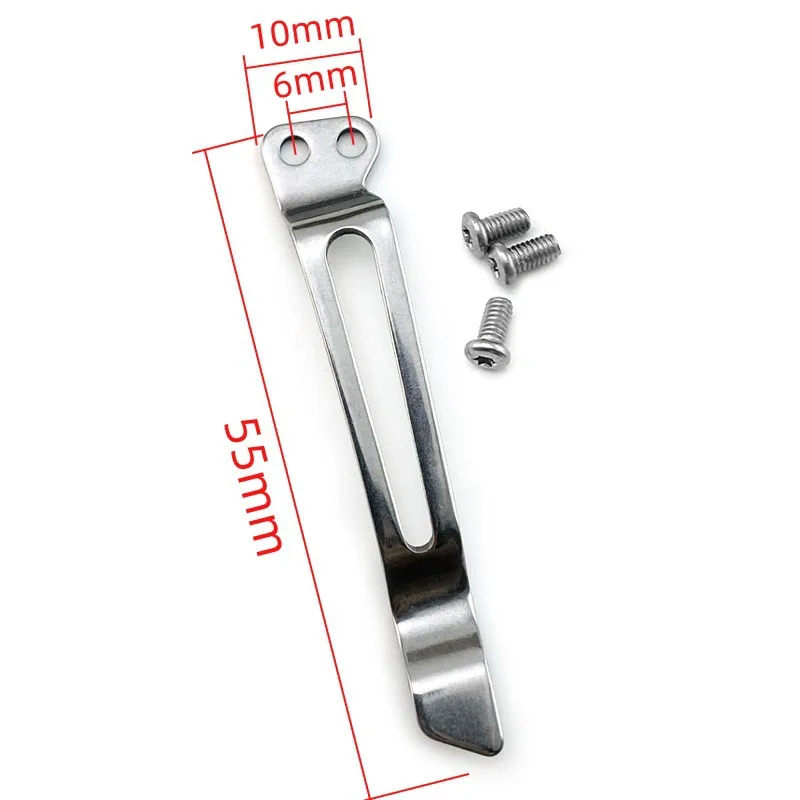 Cuchillo táctico con acero damasco y clip de bolsillo negro/blanco - imagen 2