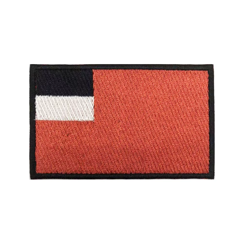 Parche Albania táctico – Bandera bordada con velcro para manga