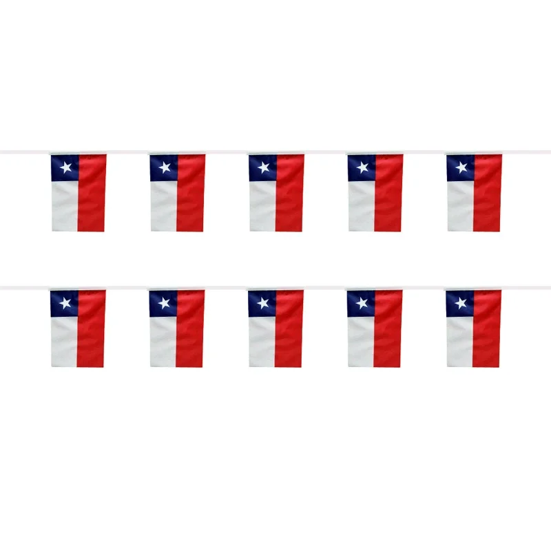 Sky Flag Banderines de Chile 14x21 cm para decoración festiva - imagen 5