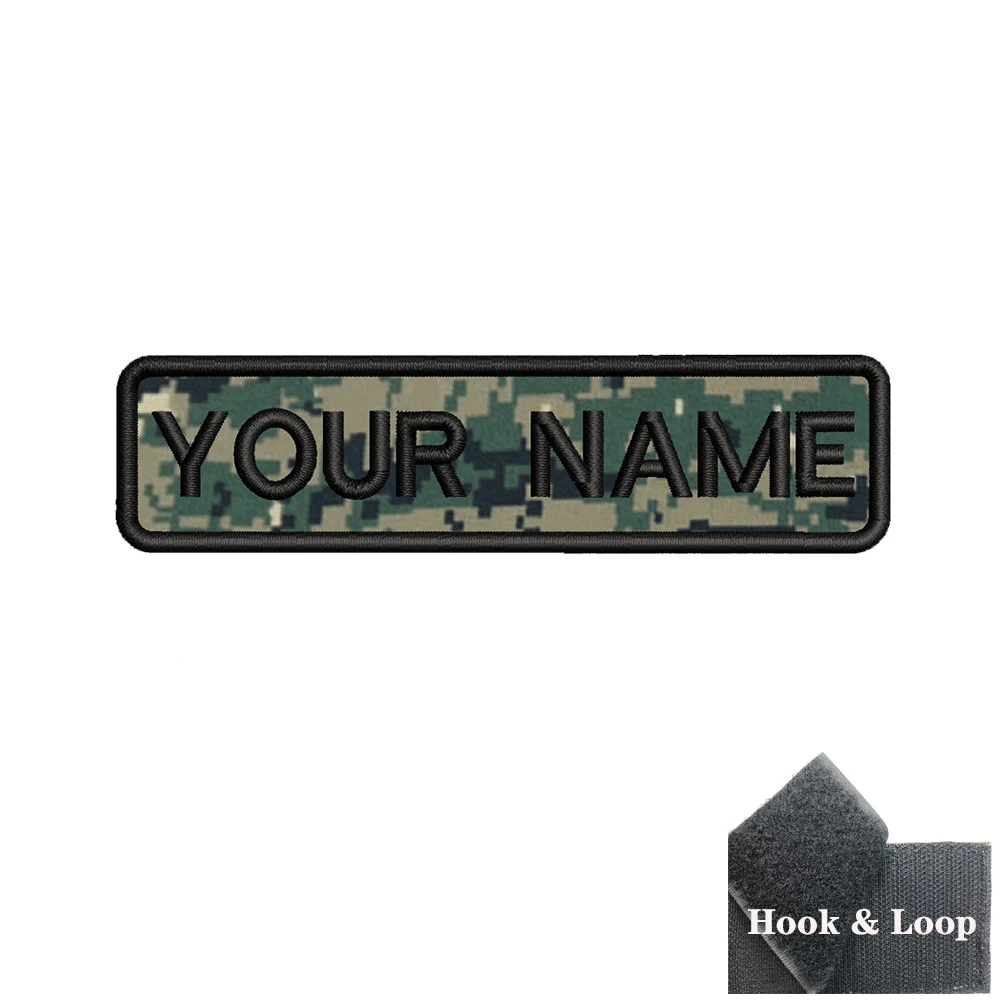 Parche bandera personalizado con nombre - camuflaje MOLLE - imagen 2