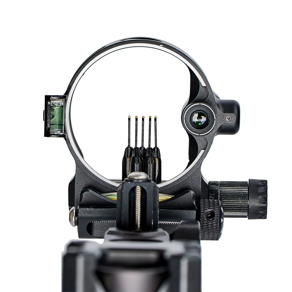 Toparchery mira multipunto fibra óptica arco recurvo compuesto caza - imagen 4
