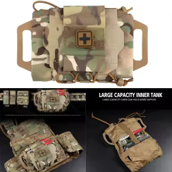 Bolsa IFAK Molle médica EDC de despliegue rápido para emergencias
