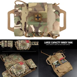 Bolsa IFAK Molle médica EDC de despliegue rápido para emergencias