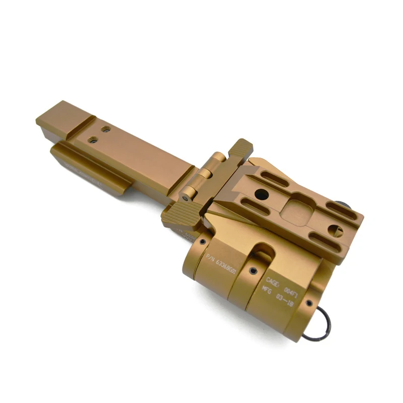 Montaje abatible lateral CNC para magnificador y mira holográfica - imagen 5