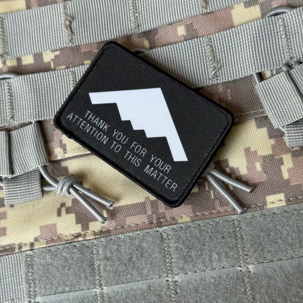 Parche táctico con gancho y bucle adhesivo para mochila y ropa - imagen 4