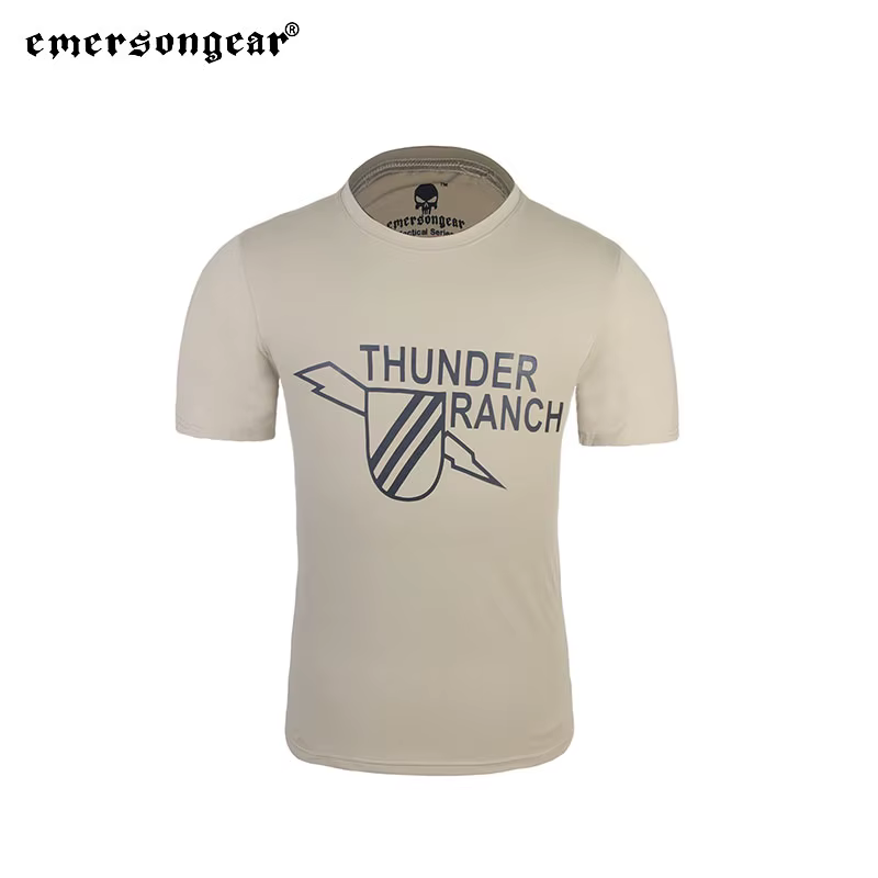 Camiseta táctica absorbente de sudor tipo G lista para uso exterior