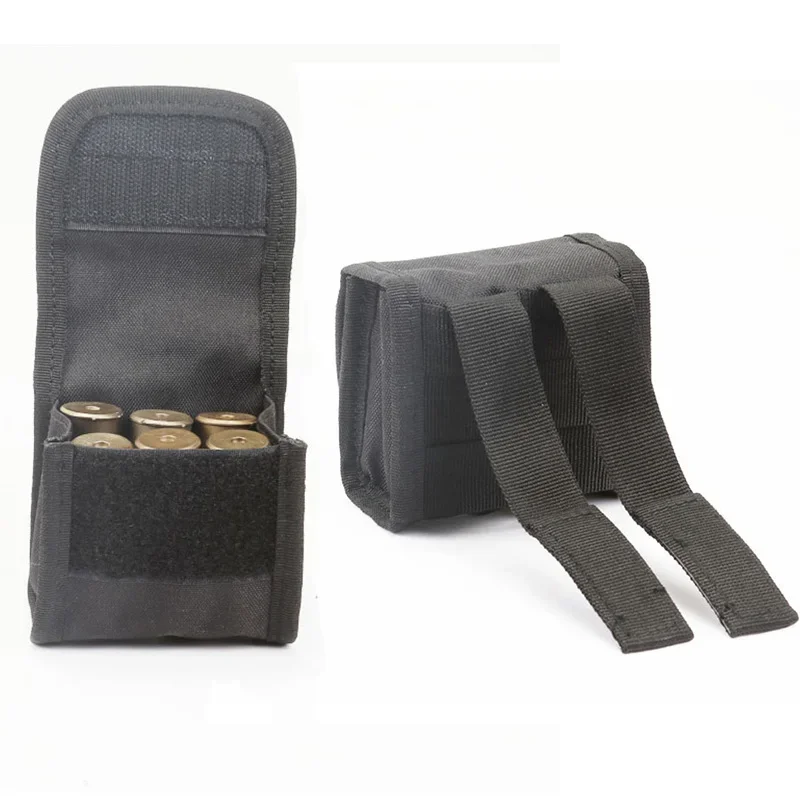 Porta cartuchos táctico MOLLE para municiones de rifle, calibre 12/20