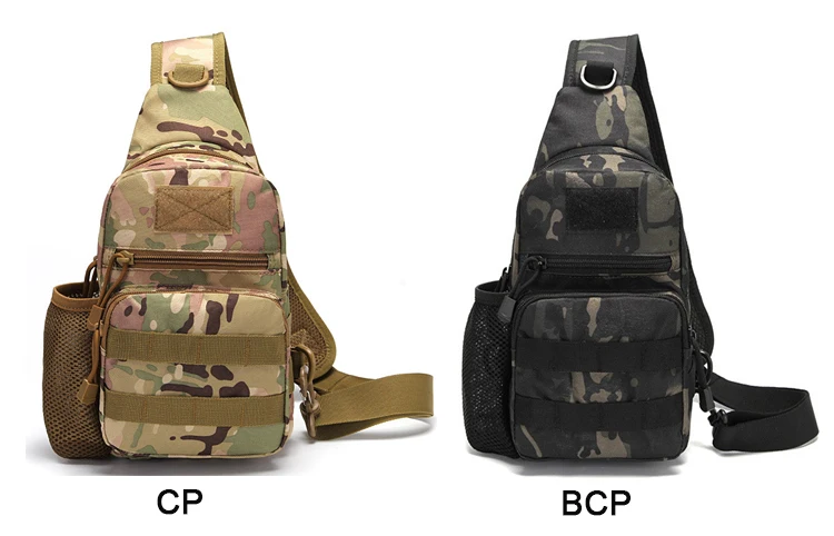 Bolsa bandolera en uso