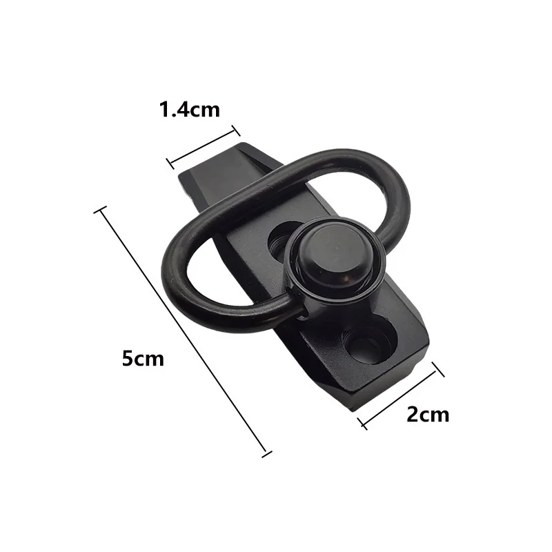 Vista general del soporte giratorio KeyMod QD Sling