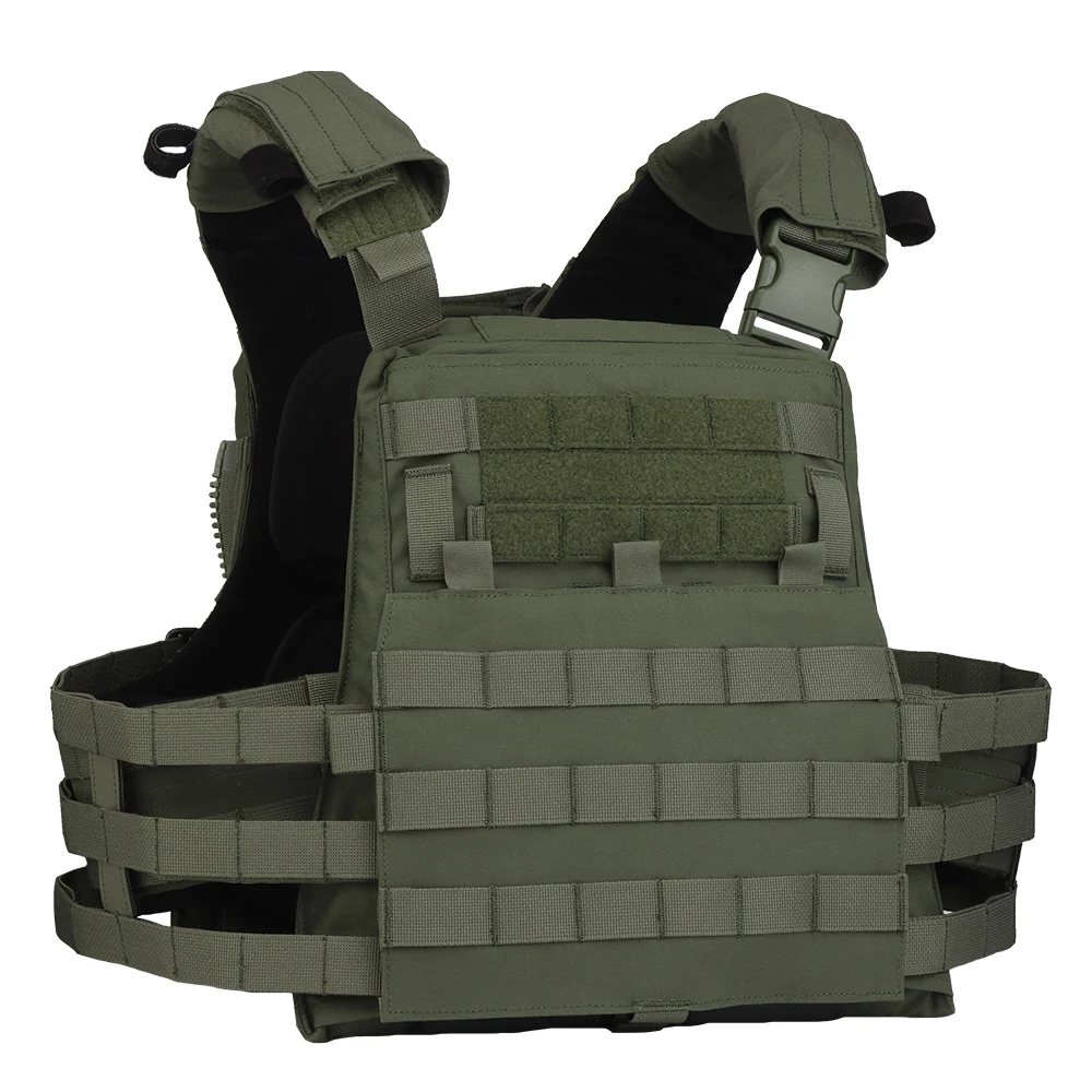 Chaleco táctico AVS MBAV MOLLE liberación rápida camuflaje