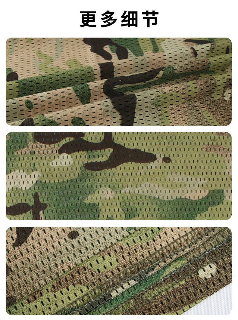 Bufanda táctica camuflaje ligera verano con protección solar